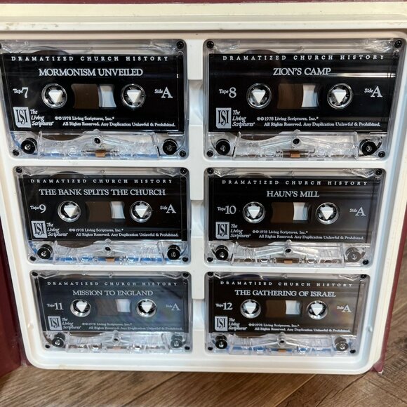 LDS Mormon Dramatized Church History Cassette Tapes Set Vol 1 Living‎ Scriptures - Picture 5 of 9